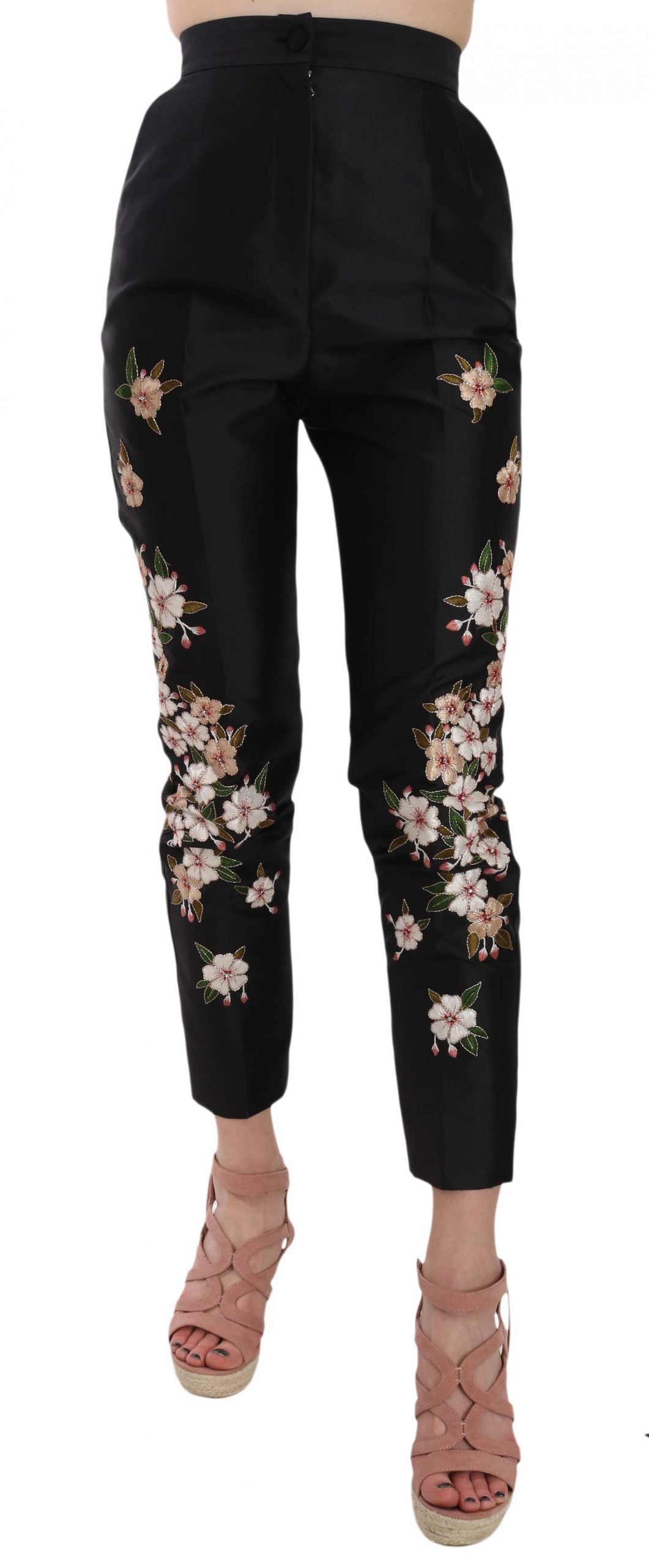 Elegant Silk Blend Pants