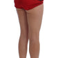 Enchanted Sicily Embroidered Silk Shorts