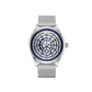 Gray Stainless Steel Dress Watch