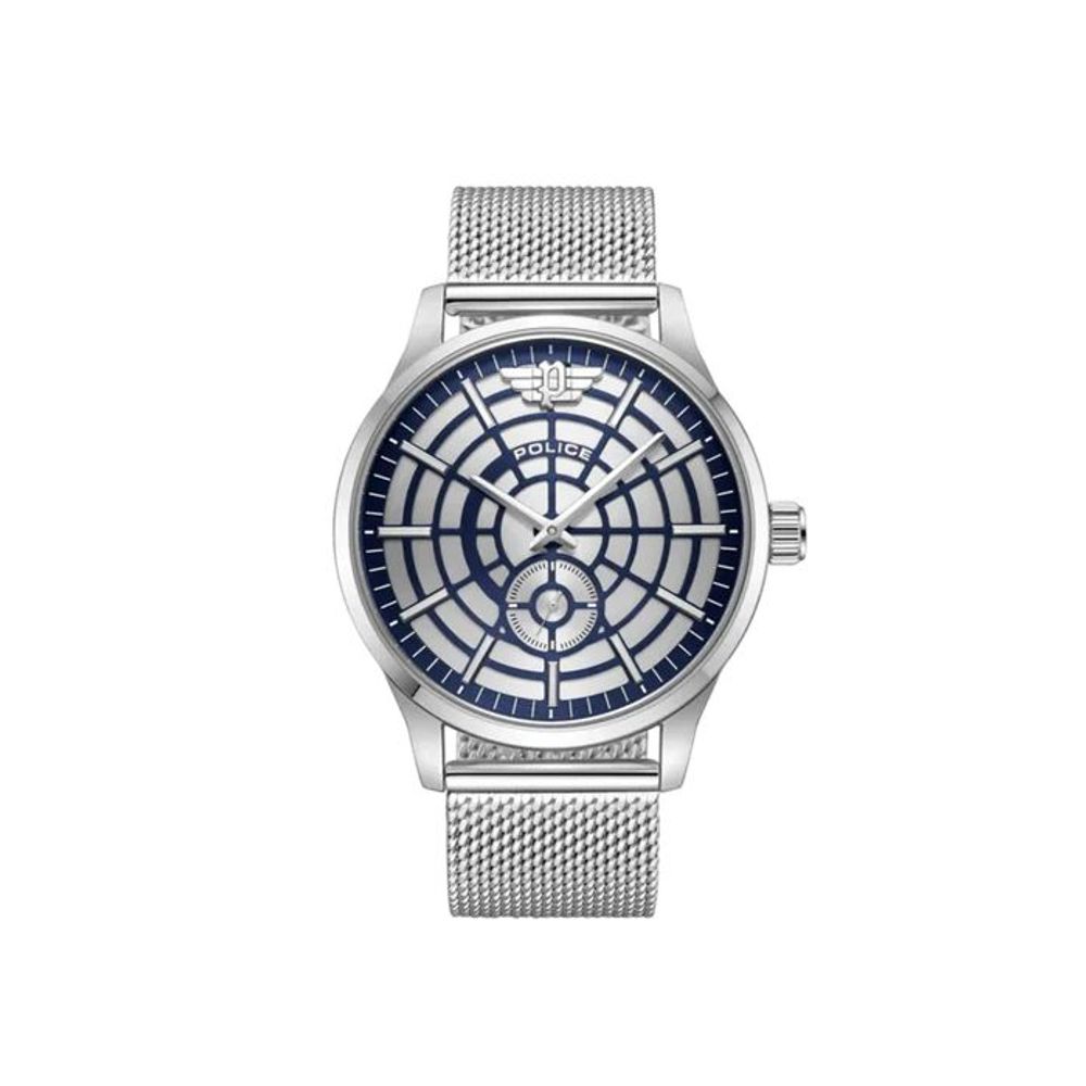 Gray Stainless Steel Dress Watch