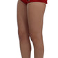 Enchanted Sicily Crystal-Embellished Silk Shorts