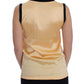 Enchanted Sicily Silk Stretch Tank Top