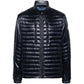 Blue Polyamide Men Jacket