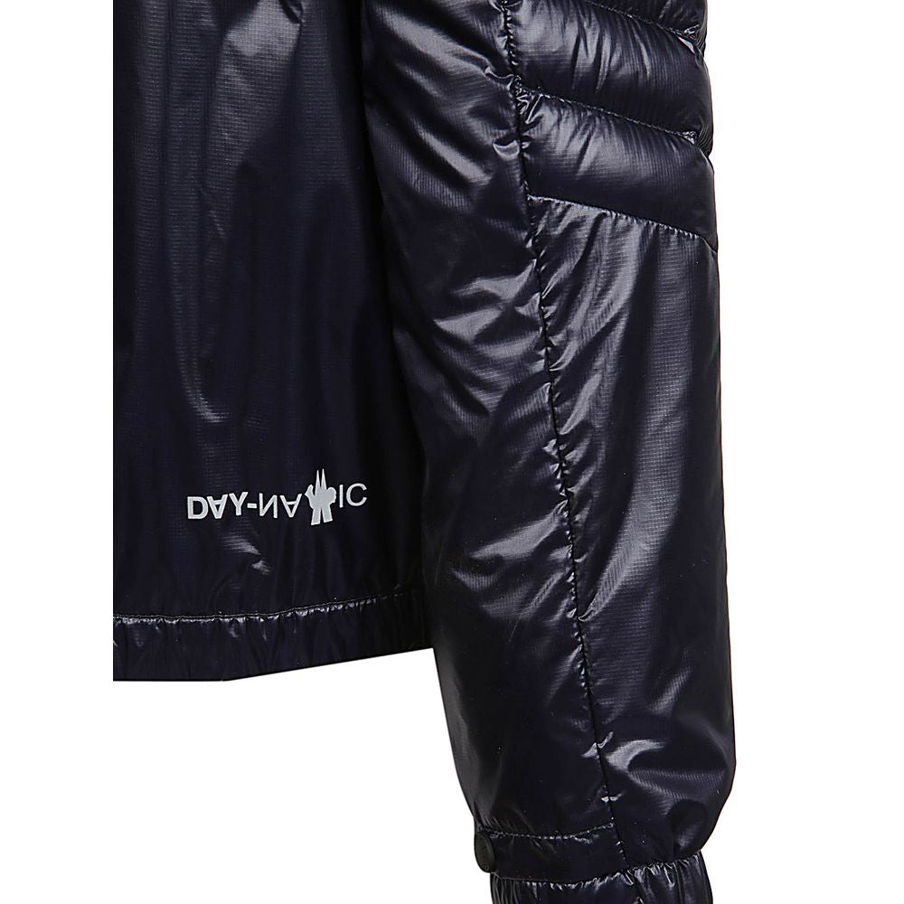 Blue Polyamide Men Jacket