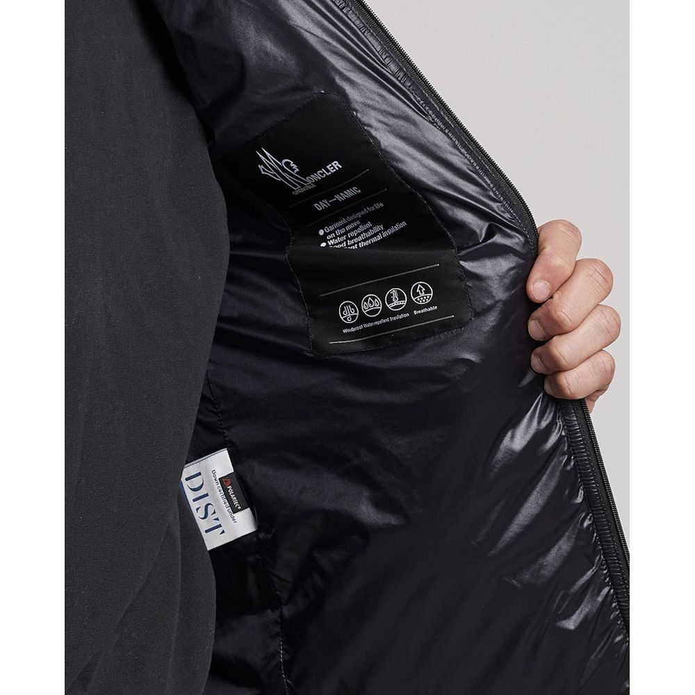 Black Polyamide Men Jacket
