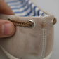 Beige Suede Lace Bow Loafers Ballet Flat Shoes