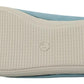 Sky Blue Suede Lace Bow Loafers Ballet Flat Shoes