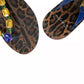 Blue Crystals Flats Sandals Beachwear Shoes