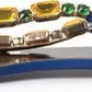 Blue Crystals Flats Sandals Beachwear Shoes