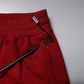 Red Logo Tape Cotton Jogger Sweatpants Pants