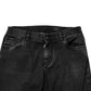 Black Cotton Stretch Men Skinny Denim Jeans