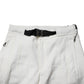 White Mid Waist Wide Leg Pants