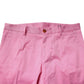Pink Cotton Slim Fit Men Dress Formal Pants