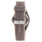 Brown Rubber Sport Watch