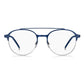 Blue Metal Glasses (Frames)