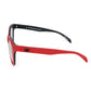 Red Acetate Sunglasses