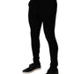 Black Cashmere Jogger Men Sweatpants Pants