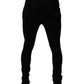 Black Cashmere Jogger Men Sweatpants Pants
