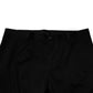 Black Cotton Men Skinny Dress Formal Pants
