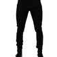 Black Cotton Jogger Men Sweatpants Pants