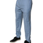 Blue Cotton Stretch Chino Pants