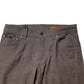 Brown Cotton Stretch Chino Pants