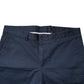 Blue Cotton Mid Waist Men Bermuda Shorts