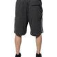 Dark Gray Cotton Bermuda Sweatshorts Shorts