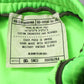 Green Patchwork Cargo Bermuda Shorts