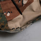 Green Patchwork Cargo Bermuda Shorts