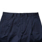 Dark Blue Cotton Mid Waist Men Bermuda Shorts