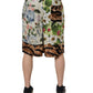 Multicolor Floral Print Men Bermuda Shorts