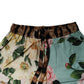 Multicolor Floral Print Men Bermuda Shorts