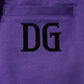 Purple Cotton Men Bermuda Sweatshorts Shorts