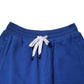Blue Logo Cotton Bermuda Sweatshorts Shorts