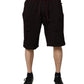 Bordeaux Cotton Bermuda Sweatshorts Shorts