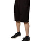 Bordeaux Cotton Bermuda Sweatshorts Shorts