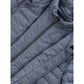 Blue Polyester Coat
