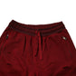 Bordeaux Cotton Bermuda Men Sweatshorts Shorts