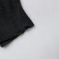 Black Heraldic Silk Buttoned Pullover Sweater
