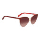 Red Metal Sunglasses