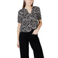 Black Viscose Blouse