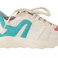 Multicolor Low Top Lace Up Women Sneakers Shoes