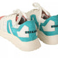 Multicolor Low Top Lace Up Women Sneakers Shoes