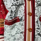 Multicolor Floral Lace Cardigan Sweater