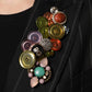 Multicolor Patchwork Embellished Coat Jacket