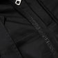 Black Cotton High Waist Cargo Pants