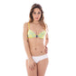 Light Blue Cotton Women Bra