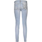 Blue Cotton Women Jeans