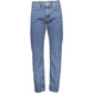 Blue Cotton Men's Jeans
